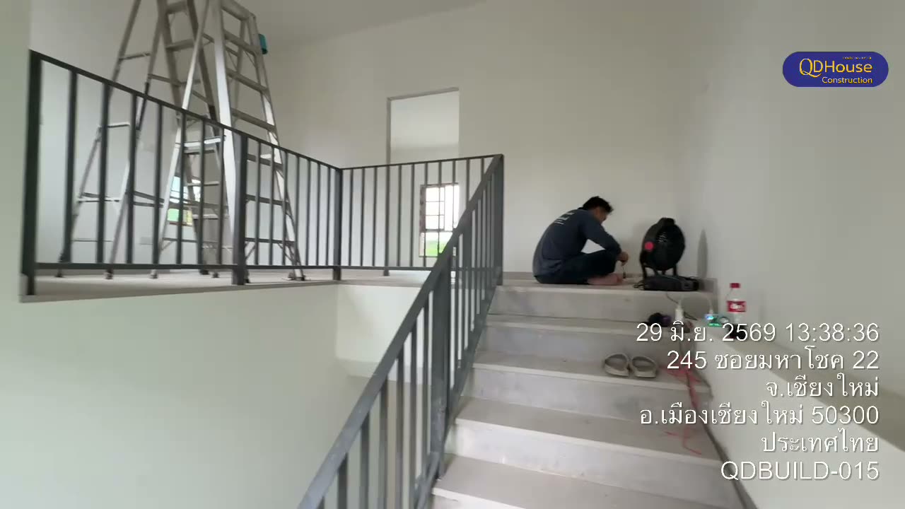 กิจกรรมงานก่อสร้าง สร้างบ้านบนที่ดินลูกค้า