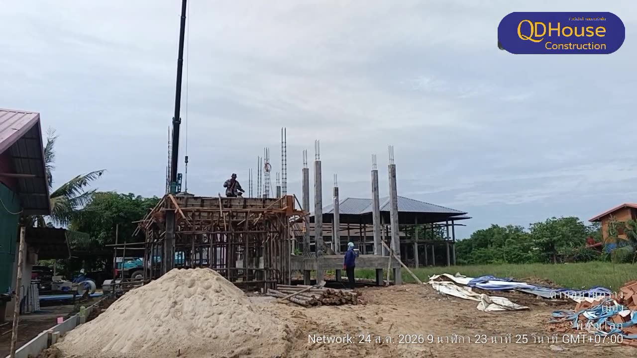 อัพเดทหน้างาน QDBUILD - 023 อำเภอสันทราย จังหวัดเชียงใหม่