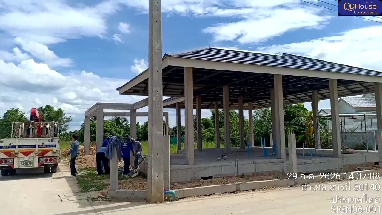 อัพเดตหน้างาน บ้านซายน์ เนเจอร์ โครงการ 6 อำเภอสารภี จังหวัดเชียงใหม่