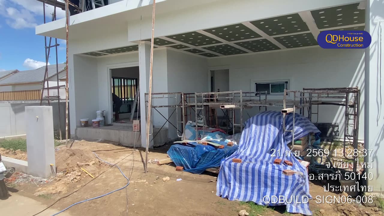 อัปเดตหน้างาน บ้านซายน์ เนเจอร์ โครงการ 6