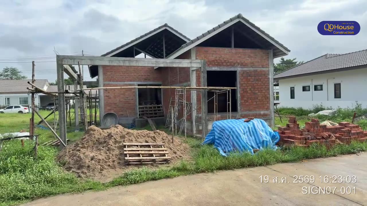 บ้านซายน์ เนเจอร์ โครงการ 7: อัพเดตหน้างานวันที่ 19 ส.ค. 2569