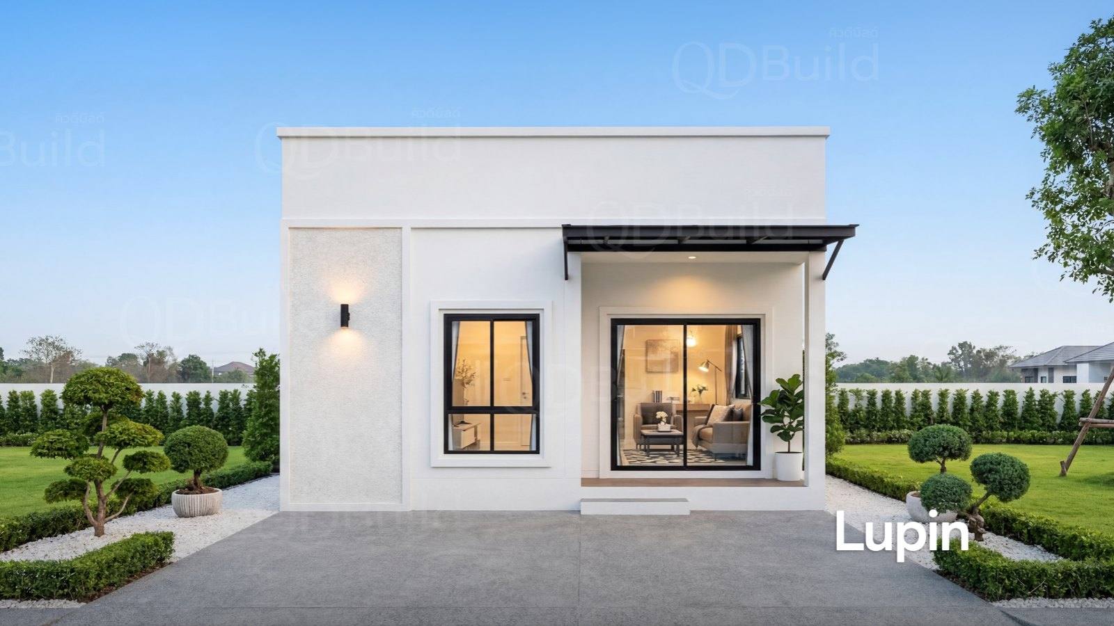 แบบบ้าน แบบแปลนคิวดีเฮ้าส์ ลูพิน | QDHouse Lupin