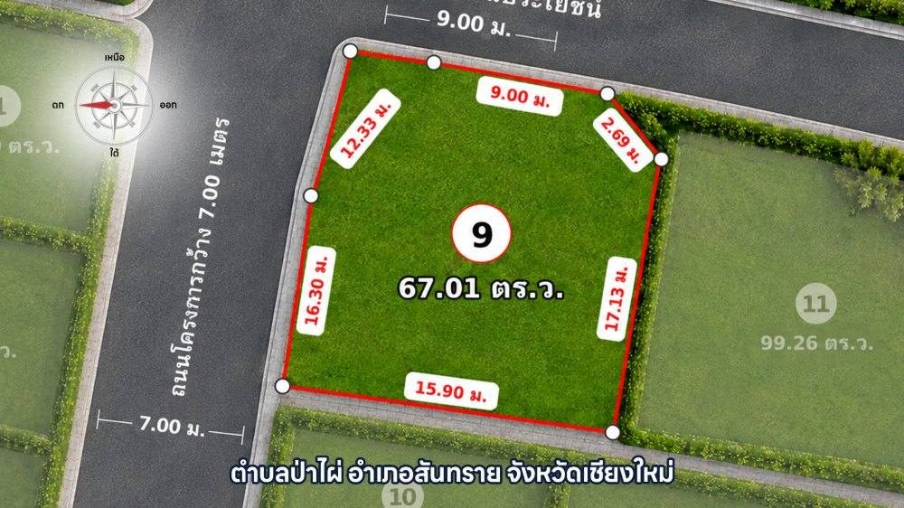 SIGN09-009 ที่ดินเปล่า