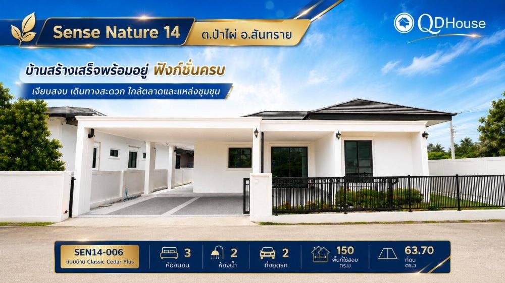 ภาพแปลง บ้านเซ้นส์ เนเจอร์ โครงการ 14 แปลง 006